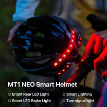 Load image into Gallery viewer, 🛴 Smart MTB / Electric Scooter Helmet With Bluetooth - Automatic brake Censored light indicator🚦