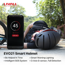 Load image into Gallery viewer, 🛴 Smart MTB / Electric Scooter Helmet With Bluetooth - Automatic brake Censored light indicator🚦