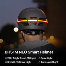 Load image into Gallery viewer, Smart Bluetooth connected Auto Sensor and LED Sides / Built-in Mic Speakers-SOS Alert 🆘🚴♀️