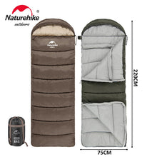 Load image into Gallery viewer, Sleeping Bag Winter Cotton Warmth Double Person Sleeping Bag Splitable Waterproof Outdoor Camping