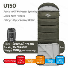 Load image into Gallery viewer, Sleeping Bag Winter Cotton Warmth Double Person Sleeping Bag Splitable Waterproof Outdoor Camping