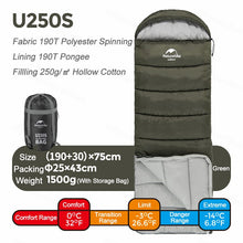 Load image into Gallery viewer, Sleeping Bag Winter Cotton Warmth Double Person Sleeping Bag Splitable Waterproof Outdoor Camping
