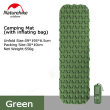 Load image into Gallery viewer, Inflatable Camping Air Mattress Ultralight Outdoor Sleeping / Pad Folding Bed Hiking Sleeping Mat