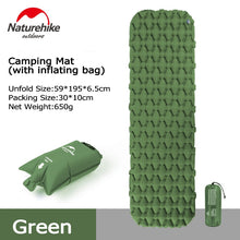 Load image into Gallery viewer, Inflatable Camping Air Mattress Ultralight Outdoor Sleeping / Pad Folding Bed Hiking Sleeping Mat