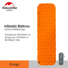 Load image into Gallery viewer, Inflatable Camping Air Mattress Ultralight Outdoor Sleeping / Pad Folding Bed Hiking Sleeping Mat