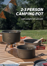 Load image into Gallery viewer, Outdoor Camping Pinic Heat  Coffee Tea Pot 1.1L with Heat Proof Handle Tea Filter NH17C020-H