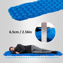 Load image into Gallery viewer, Inflatable Camping Air Mattress Ultralight Outdoor Sleeping / Pad Folding Bed Hiking Sleeping Mat