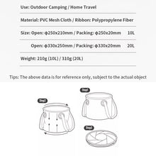 Load image into Gallery viewer, Folding Bucket Waterproof - Foldable Water Sink Bucket - Portable Travel Foldable Basin