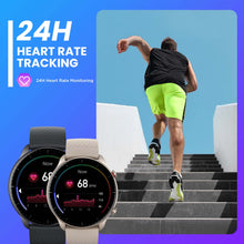 Load image into Gallery viewer, 🤽5 Atm rated Titanium Smart Watch-Long Battery life🔋AMOLED Display with 326 PPI pixel density