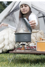 Load image into Gallery viewer, Outdoor Camping Pinic Heat  Coffee Tea Pot 1.1L with Heat Proof Handle Tea Filter NH17C020-H