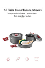 Load image into Gallery viewer, Outdoor Camping Pinic Heat  Coffee Tea Pot 1.1L with Heat Proof Handle Tea Filter NH17C020-H