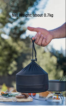 Load image into Gallery viewer, Outdoor Camping Pinic Heat  Coffee Tea Pot 1.1L with Heat Proof Handle Tea Filter NH17C020-H