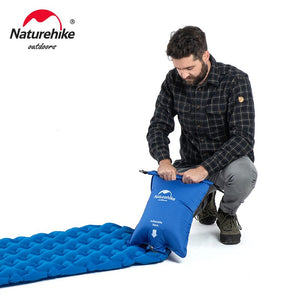 Inflatable Camping Air Mattress Ultralight Outdoor Sleeping / Pad Folding Bed Hiking Sleeping Mat