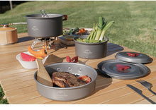 Load image into Gallery viewer, Outdoor Camping Pinic Heat  Coffee Tea Pot 1.1L with Heat Proof Handle Tea Filter NH17C020-H