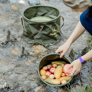 Folding Bucket Waterproof - Foldable Water Sink Bucket - Portable Travel Foldable Basin