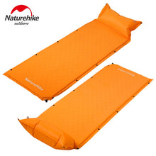 Load image into Gallery viewer, Air Cushion Outdoor Single Damp Proof Pad Thickened Camping Portable Tent Sleeping Mat With Pillow Generous