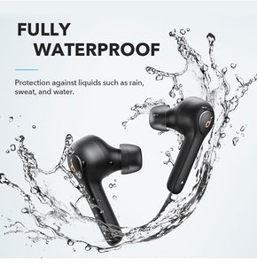 Wireless Earphones with 4 Microphones 🔊 CVC 8.0 Noise Reduction, 40H Playtime, IPX7 Waterproof speakers